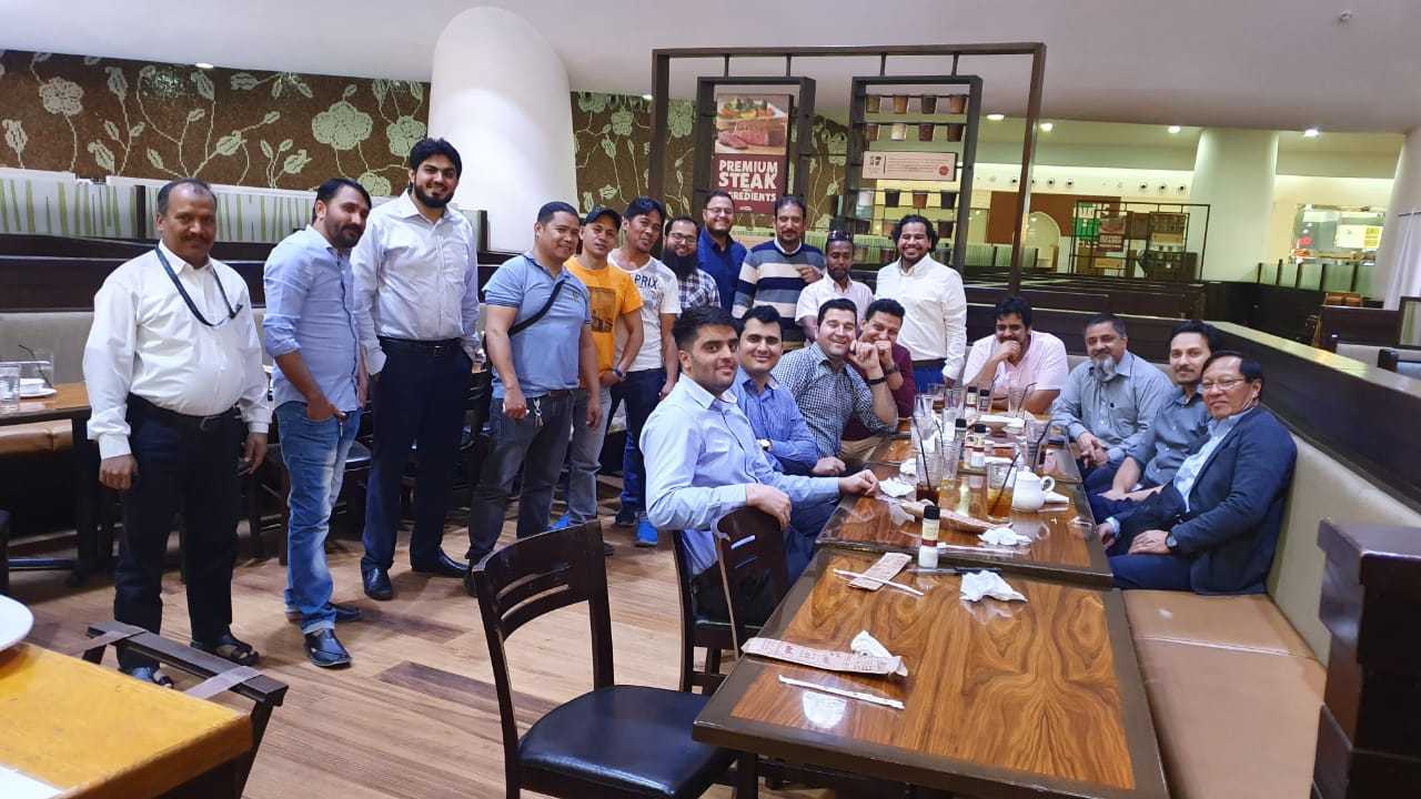 Saja Team Lunch
